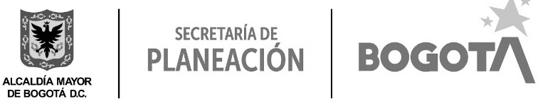 31_Secretaría Distrital de Planeación de Bogotá SDP